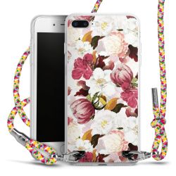 New Carry Case Transparent Stoff colourful/silber