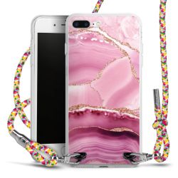 New Carry Case Transparent Stoff colourful/silber