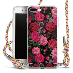 New Carry Case Transparent Stoff colourful/silber