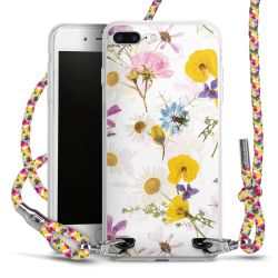 New Carry Case Transparent Stoff colourful/silber