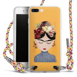 New Carry Case Transparent Stoff colourful/silber