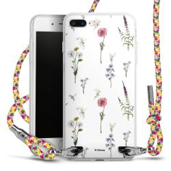 New Carry Case Transparent Stoff colourful/silber