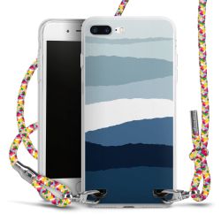 New Carry Case Transparent Stoff colourful/silber