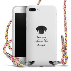 New Carry Case Transparent Stoff colourful/silber