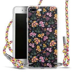 New Carry Case Transparent Stoff colourful/silber