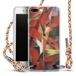 Carry Case Transparent Fabric colourful