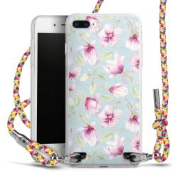 New Carry Case Transparent Stoff colourful/silber