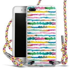 Carry Case Transparent Fabric colourful