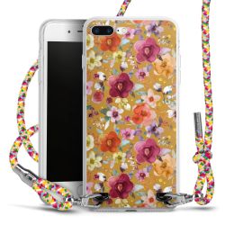 New Carry Case Transparent Stoff colourful/silber