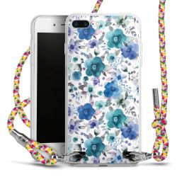 New Carry Case Transparent Stoff colourful/silber