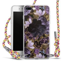 New Carry Case Transparent Stoff colourful/silber