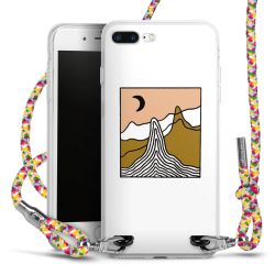 New Carry Case Transparent Stoff colourful/silber