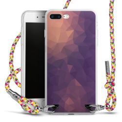 New Carry Case Transparent Stoff colourful/silber