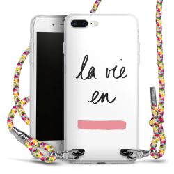 New Carry Case Transparent Stoff colourful/silber