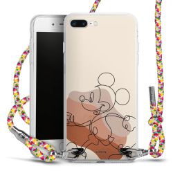 New Carry Case Transparent Stoff colourful/silber