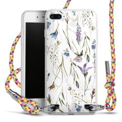 New Carry Case Transparent Stoff colourful/silber