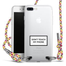 New Carry Case Transparent Stoff colourful/silber