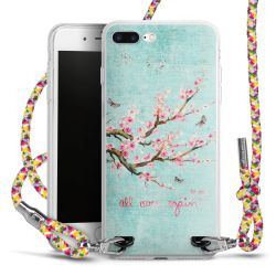 New Carry Case Transparent Stoff colourful/silber