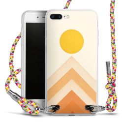 New Carry Case Transparent Stoff colourful/silber