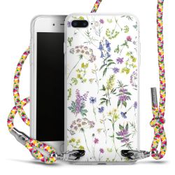 New Carry Case Transparent Stoff colourful/silber