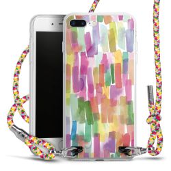 Carry Case Transparent Fabric colourful