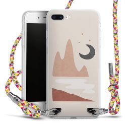 New Carry Case Transparent Stoff colourful/silber