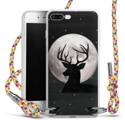 New Carry Case Transparent Stoff colourful/silber