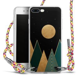 New Carry Case Transparent Stoff colourful/silber