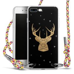 New Carry Case Transparent Stoff colourful/silber