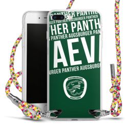 New Carry Case Transparent Stoff colourful/silber