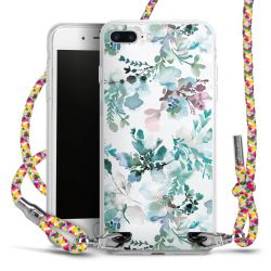 New Carry Case Transparent Stoff colourful/silber