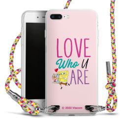 New Carry Case Transparent Stoff colourful/silber