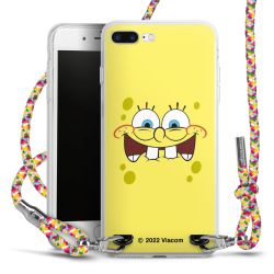 New Carry Case Transparent Stoff colourful/silber