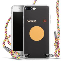 New Carry Case Transparent Stoff colourful/silber