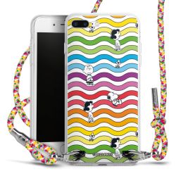 Carry Case Transparent Fabric colourful