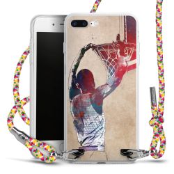 New Carry Case Transparent Stoff colourful/silber