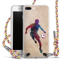 New Carry Case Transparent Stoff colourful/silber