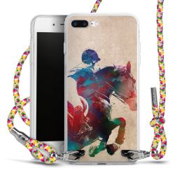 New Carry Case Transparent Stoff colourful/silber