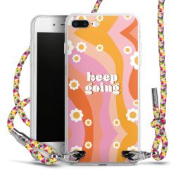 Carry Case Transparent Fabric colourful