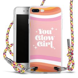 Carry Case Transparent Fabric colourful