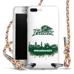 New Carry Case Transparent Stoff colourful/silber