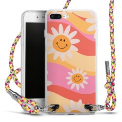 New Carry Case Transparent Stoff colourful/silber