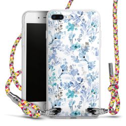 New Carry Case Transparent Stoff colourful/silber
