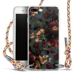 New Carry Case Transparent Stoff colourful/silber