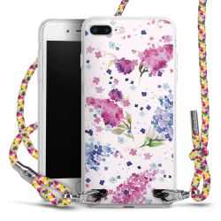 New Carry Case Transparent Stoff colourful/silber