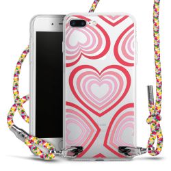 Carry Case Transparent Fabric colourful