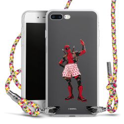 New Carry Case Transparent Stoff colourful/silber