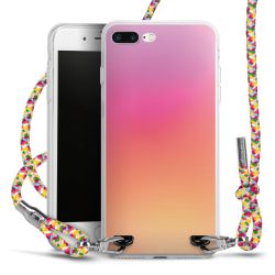 New Carry Case Transparent Stoff colourful/silber