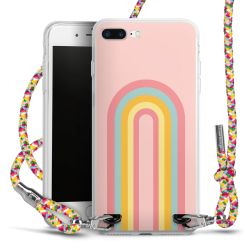 New Carry Case Transparent Stoff colourful/silber