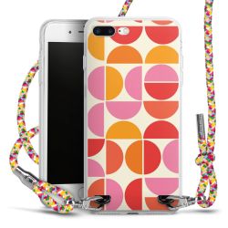 New Carry Case Transparent Stoff colourful/silber